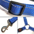 SSZYace Adjustable LED Horse Breastplate Collar, Nylon Night Flashing Light Bar Harness with 3 Modes (Blue)