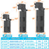 15-40 TARARIUM Fish Tank Filter for Gallon Tank Crystal Clear Powerful Internal Aquarium Filters Submersible Pump