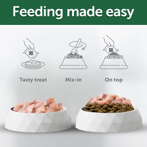 2.46-oz 24 Pack) Nature's Protection Wet Cat Food in Gravy - High Protein, Natural & Soft Tuna Fish & Sea Bass Shreds