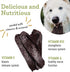 100% -4oz -2 Pack Farm Hounds - Beef Kidney - Premium Natural Beef Kidney Jerky For Dogs - Made From Humanely Raised