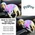 Dog Cotton Tie Dye Hoodie Blue Pullover Sweatshirt, Soft and Stretchy Pets Clothes for Large Dogs (Blue 2XL)