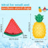 Pawaboo Pet Teether Cooling Chew Toys, Freezable Teething Toy for Puppies, Watermelon and Pineapple
