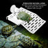 FTVOGUE Tortoise Turtle Acrylic Terrace Floating Island Aquarium Decor for Semi Aquatic Animals (Small)