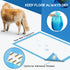 36x36in 10 (30 Counts) CROCI Wee Wee Pads for Dogs - Extra Large Puppy Dog Pads with Adhesive Tabs, Super Absorbent Up