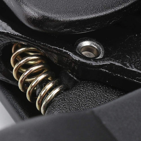 Outdoor Heavy Duty Aluminium Rock Climbing Pulley - 4KN Single Swivel Rope Equipment for 8-12mm Rope