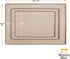 Neater Pet Brands Neater Mat - Waterproof Silicone Pet Bowls Mat | Protect Floors from Food & Water (Cappuccino)