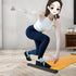 Yoga Fitness Slide Board Sliding Mat with End Stops, Quiet Sports Slide Mat for Body Shaping Workout