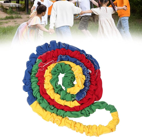 Generic Soft Cooperative Stretchable Band Resistance Band Creative Child Parent Child Activities Game Prop Family