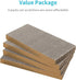 AGYM Cat Scratchers 4 Packs, Large Cardboard Scratching Pad for Indoor Cats and Kittens, Easy for Cats to Scratch