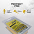 ZUMWax Iron-On Ski/Snowboard Wax, 140g, WARM Temp, Eco-Friendly, Made in USA, PFAS-free, Secret Vanilla Scent