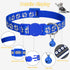 Taglory Reflective Cat Collar, Breakaway with Bells, Adjustable 7.5-12.5 Inch, Navy Blue, 2 Pack for Girl Boy Pets