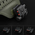 Tactical Helmet Light - Military Outdoor Survival Signal Light with Red, White, and IR Strobe Beacon