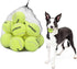 PUPTECK Squeaky Tennis Balls for Dogs, 2.5" Training Bouncy Ball Toys, 12 Packs for Fetch and Exercise