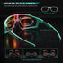 KAPVOE Photochromic Cycling Glasses for Men Women - High Definition Sports Sunglasses for MTB BMX