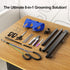 ALLPETS&CO 27"-40" Hammock, 4pc Set Portable Foldable Dog Grooming Arm Kit: Adjustable with Heavy Duty Clamp & Grooming