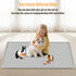 46 x32 Silicone Pet Cage Liner Mat, Small Animals Floor Bed Mat Washable & Reusable Rabbit Playpen Mat, Pet Training