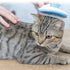 Dog Brush for Shedding, Self-Cleaning Pet Brush, Blue, Removes Loose Hair and Tangles