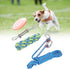 Asixxsix Spring Pole Dog Rope Toy, 16.4ft Outdoor Bungee Hanging Toy for Small Medium Large Dogs