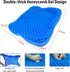 NEW-Vi Anti-Slip Kayak Seat Cushion, Double Thicken Gel Cushion for Kayaking, Pain Relief Accessories