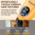 6 Dog Clippers for Grooming Thick Hair with LED Light,Poodle Grooming Kit with Guide Combs for Dogs Cats Sheep Animals