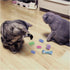 WishLotus Spring Cat Toys - Colorful Cat Spring Toy and Cat Tube Toy Telescopic Mesh Pole for Kitten Chew Toys