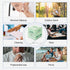 leexayah 100pcs 3s 50gsm 5x Compressed Disposable Face Towel: Mini Tablets Portable Paper Clean Washcloths For Travel
