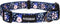 KISSBAK Medium Dog Collar, Soft Adjustable Floral Design for Cute Girl Puppy Dogs (M, Pineapple Flower)