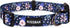KISSBAK Medium Dog Collar, Soft Adjustable Floral Design for Cute Girl Puppy Dogs (M, Pineapple Flower)