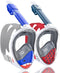 QingSong Kids Snorkel Mask Full Face Snorkeling Set with Camera Mount, Anti-Fog Gear
