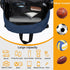 Goloni Soccer Backpack, Basketball Backpack with Ball Compartment & Shoe Compartment