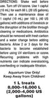 Seachem Pristine Natural Waste Management for Fish Aquariums - 1L