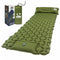 Ultralight Inflatable Sleeping Pad for Camping, Compact Mattress with Built-in Foot Pump for Backpacking