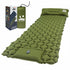 Ultralight Inflatable Sleeping Pad for Camping, Compact Mattress with Built-in Foot Pump for Backpacking