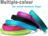Reflective Slip Dog Collar with Soft Padded Loop for Dogs Training (5/8" W x 15.5" L, Purple), Suitable for 20-38 lbs