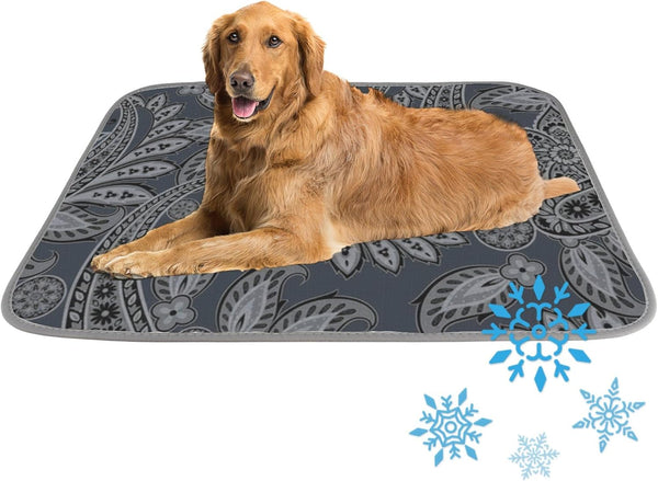 Generic Pet Cooling Mats for Dogs Cats Ice Silk Pet Cooling Mat for