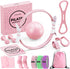 Fuelion Pilates Ring Set for Women, Home Workout Pilates Equipment with Resistance Bands,