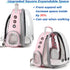 LOLLIMEOW Pet Carrier Backpack, Airline-Approved Bubble Carrier for Cats and Puppies, Pink, Travel Design