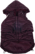 Pet Life Sporty Avalanche Lightweight Dog Coat - Adjustable Jacket with Concealed Zippered Collar & Pop-Out Hood for