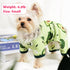 Summer Dog Pajamas for Small Dogs - Soft Onesie for Yorkie Chihuahua Teacup with Cute Pattern