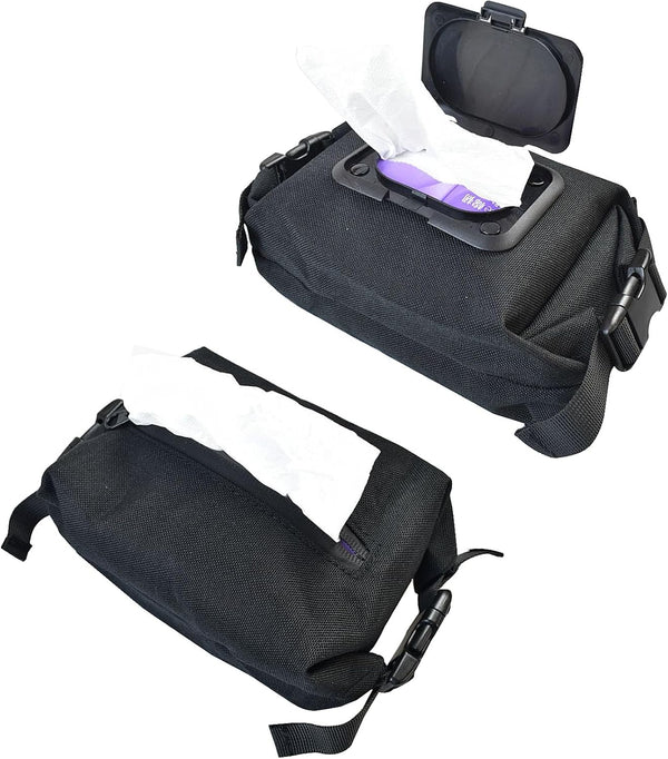 JFFCESTORE Tactical Toilet Paper Holder Camping Wipes Box Tissue Box Portable Paper Sleeve