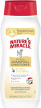 Natures Miracle Oatmeal Shampoo for Dogs, 16 Ounces, Pistachio Cream Scent