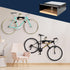 MOSHAY Bicycle Wall Mount S-Rack, Aluminium Wood Holder for Road and Gravel Bikes