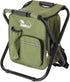 Backpack Backpack LEADALLWAY Fishing Chair with Cooler Bag Foldable Stool,Fishing Hunting Gifts