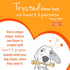 Nylabone Peanut Butter & Bacon Flexi Chew Bone – Moderate Chew – XX-Small/Tiny (2 Count).