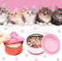 CllyCnny 3pcs 2.6/3/3.4 Pet Food Can Lid - Silicone Reusable Cat Dog Cans Cover Diameters With Spoon Universal Canned