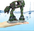 Aquarium Ornament, Resin Robot Dog Decoration for Betta Fish Tank, Accessories for Betta Shrimp Turtle
