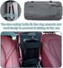 Centre Console Dog Car Seat, Booster Seat for Small Dogs and Cats, Pets Up to 22lbs