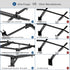 Wall Mounted Pull Up Bar - Thicken Steel Chin Up Bar for Home Gym, Max Load 300 lbs, Includes Punch Bag and TRX Hook.