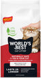 World's Best Cat Litter, 15-lbs, Multiple Cat Unscented, Natural Corn, Quick Clumping, Flushable, 99% Dust-Free,
