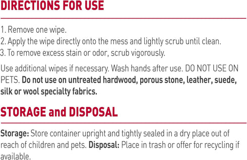 Nature’s Miracle 30Ct Litter Box Scrubbing Wipes